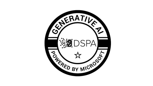 Logótipo Certificação DSPA - Generative AI