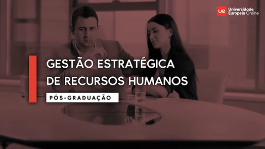 Video P&oacute;s-Gradua&ccedil;&atilde;o Online em Gest&atilde;o Estrat&eacute;gica de Recursos Humanos