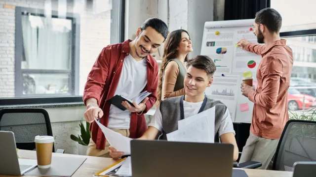 equipa a fazer comunicação empresarial