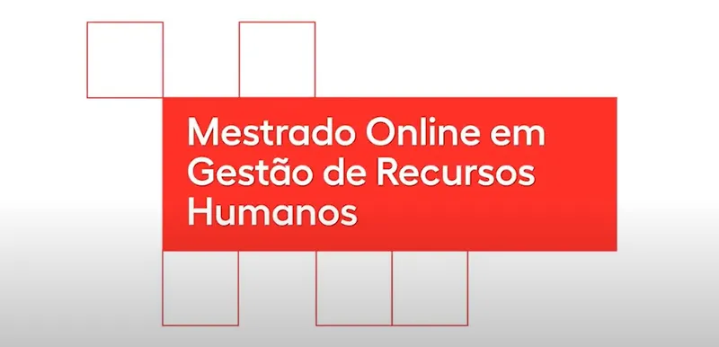 Mestrado em Gestão de Recursos Humanos - Online